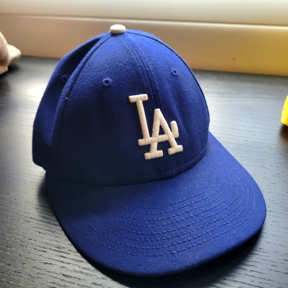 New Era Fitted 59Fifty LA Dodgers Blue Hat